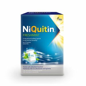 NIQUITIN Freshmint 4 mg žvýkací guma 100 kusů obraz