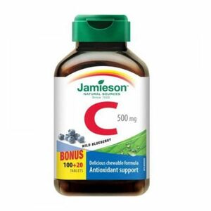 JAMIESON Vitamín C 500mg borůvka 120 tablet obraz