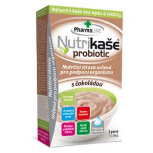PHARMALINE Nutrikaše probiotic S čokoládou 3x60 g obraz