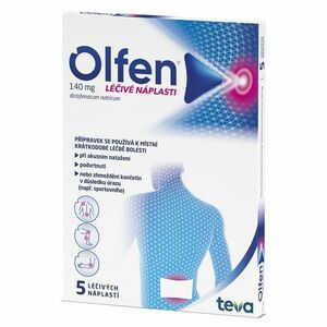 OLFEN Léčivé náplasti 140 mg 5 kusů obraz