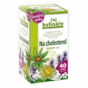 BYLINÁŘ Bylinný čaj na cholesterol 40 sáčků obraz