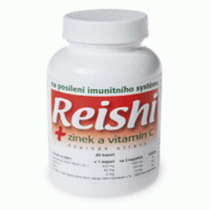 NATURAVITA Reishi + zinek + vitamin C 60 kapslí obraz