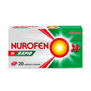 NUROFEN Rapid 400 mg 20 měkkých tobolek obraz