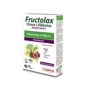 ORTIS Fructolax ovoce & vláknina 30 tablet obraz