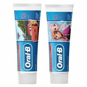 ORAL-B Dětská zubní pasta Frozen&Cars 3-5let 75 ml obraz