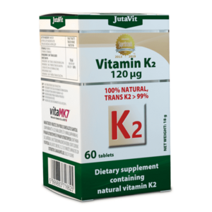 JUTAVIT Vitamín K2 přírodní 120 mcg 60 tablet obraz
