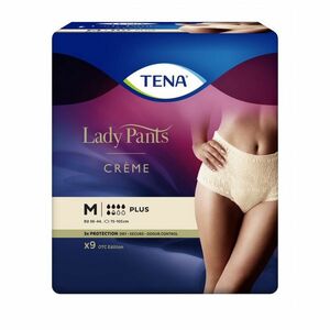 TENA Lady Pants plus creme inkontinenční kalhotky velikost M 9 kusů obraz