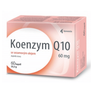 NOVENTIS Koenzym Q10 60 mg se sezamovým olejem 60 kapslí obraz