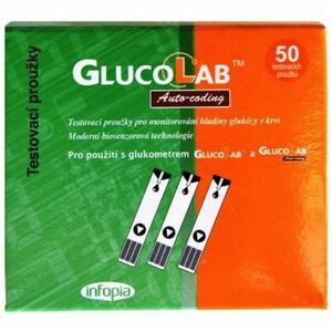 GLUCOLAB Testovací proužky pro glukometr GlucoLab 50 ks obraz