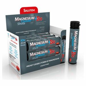 SALUTEM Magnesium Chelate + B6 cherry 10 x 25 ml obraz