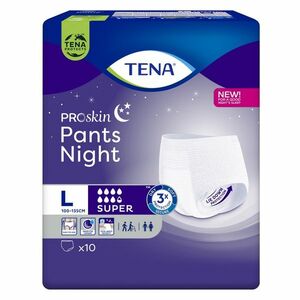 TENA Pants night super inkontinenční kalhotky vel. L 10 kusů obraz
