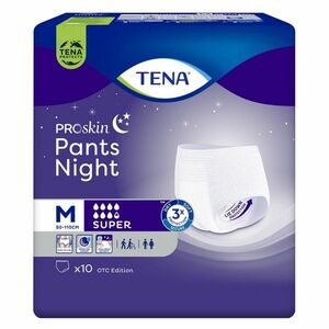 TENA Pants night super inkontinenční kalhotky vel. M 10 kusů obraz