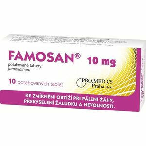 FAMOSAN 10 mg 10 Potahovaných tablet obraz