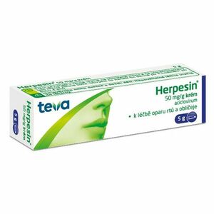 HERPESIN 5% Krém 5 mg obraz
