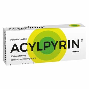 ACYLPYRIN 500 mg 10 tablet obraz