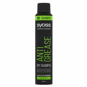 SYOSS Anti Grease Suchý šampon pro rychle se mastící vlasy 200 ml obraz
