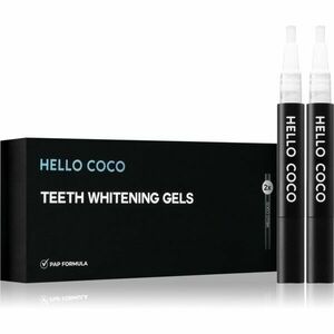 Hello Coco PAP+ Teeth Whitening Gels náhradní náplň s bělicím účinkem 2 ks obraz