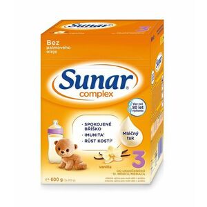 SUNAR Complex 3 vanilka 600 g obraz