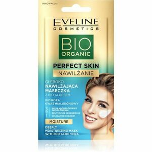 Eveline Cosmetics Perfect Skin Bio Aloe zklidňující a hydratační maska s aloe vera 8 ml obraz