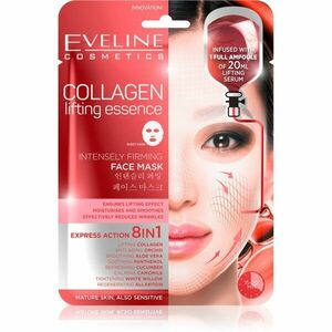 Eveline Cosmetics Sheet Mask Collagen liftingová a zpevňující maska s kolagenem 1 ks obraz