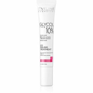 Eveline Cosmetics Glycol Therapy aktivní peeling pro jemnou a vyhlazenou pleť s kyselinami 20 ml obraz