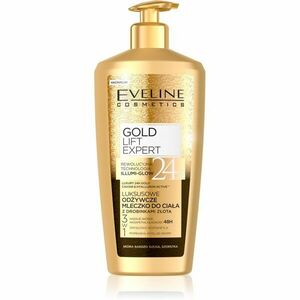 Eveline Cosmetics Gold Lift Expert vyživující tělový krém se zlatem 350 ml obraz