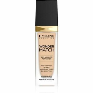 Eveline Cosmetics Wonder Match dlouhotrvající tekutý make-up s kyselinou hyaluronovou odstín 11 Almond 30 ml obraz