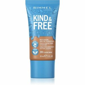 Rimmel Kind & Free lehký hydratační make-up odstín 201 Classic Beige 30 ml obraz