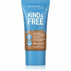 Rimmel Kind & Free lehký hydratační make-up odstín 400 Natural Beige 30 ml obraz