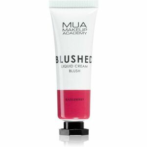 MUA Makeup Academy Blushed Liquid Blusher tekutá tvářenka odstín Razzleberry 10 ml obraz