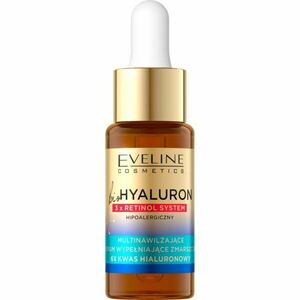 Eveline Cosmetics Bio Hyaluron 3x Retinol System protivráskové a vyplňující sérum 18 ml obraz