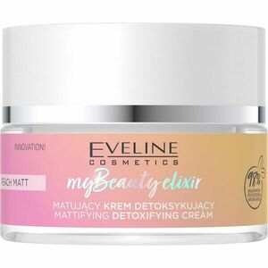 Eveline Cosmetics My Beauty Elixir Peach Matt detoxikační krém s matným efektem 50 ml obraz