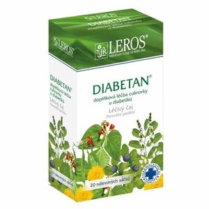 LEROS Diabetan léčivý čaj 20 sáčků obraz