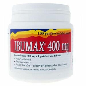 IBUMAX 400 mg 100 potahovaných tablet obraz