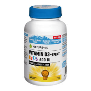 NATUREVIA Vitamin D3-Efekt Kids 60 tablet obraz