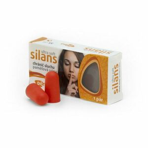 Chránič sluchu SILANS STANDARD Ultra Soft paměťová pěna obraz