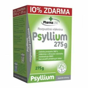 PHARMALINE Psyllium vláknina 250 g + 10 % zdarma obraz