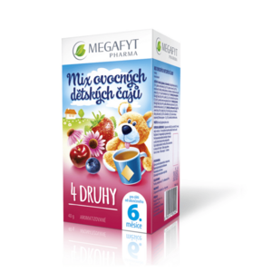 MEGAFYT PHARMA Mix ovocných dětských čajů 20x2 g obraz