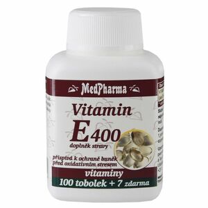MEDPHARMA Vitamín E 400 107 tobolek obraz