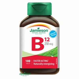 JAMIESON Vitamín B12 metylkobalamín 250mcg 100 tablet obraz