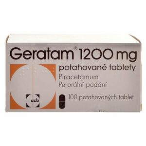 GERATAM Potahované tablety 1200mg 100 tablet obraz