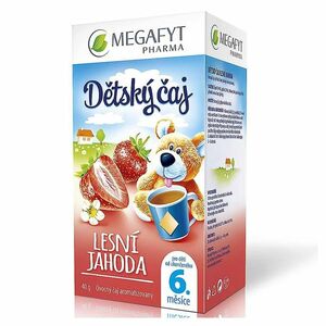 MEGAFYT Dětský čaj lesní jahoda 20 x 2 g obraz