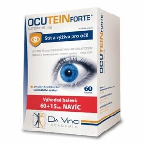 OCUTEIN Forte Lutein 15 mg 60 + 15 tobolek obraz