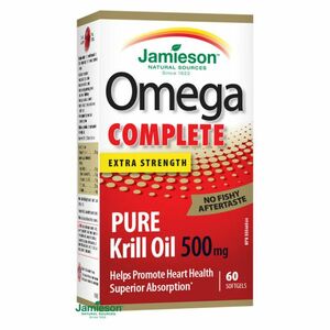 JAMIESON Omega Complete Super Krill 500mg 60 kapslí obraz
