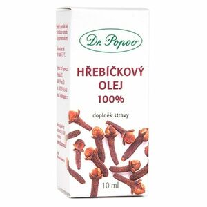 DR.POPOV Hřebíčkový olej 100% 10 ml obraz