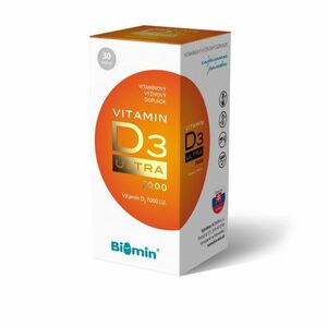 BIOMIN Vitamin D3 Ultra+ 7000 I.U. 30 tobolek obraz