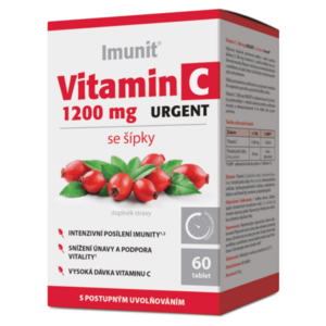 IMUNIT Vitamin C 1200 mg urgent se šípky 60 tablet obraz