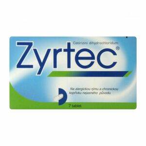 ZYRTEC 10 mg 7 potahovaných tablet obraz