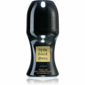 Avon Little Black Dress antiperspirant roll-on pro ženy 50 ml obraz