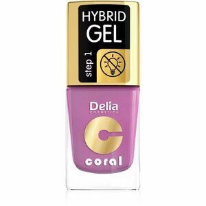 Delia Cosmetics Coral Nail Enamel Hybrid Gel gelový lak na nehty odstín 05 11 ml obraz